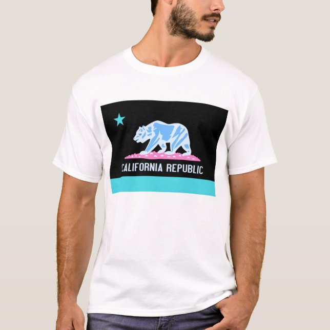 Kalifornien Tee Shirt (Framsida)