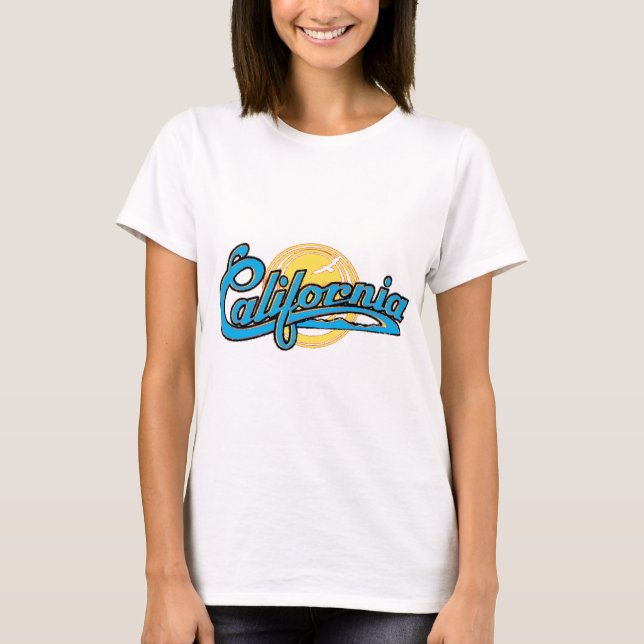 Kalifornien Tee Shirt (Framsida)