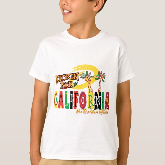 Kalifornien Tee Shirt (Framsida)