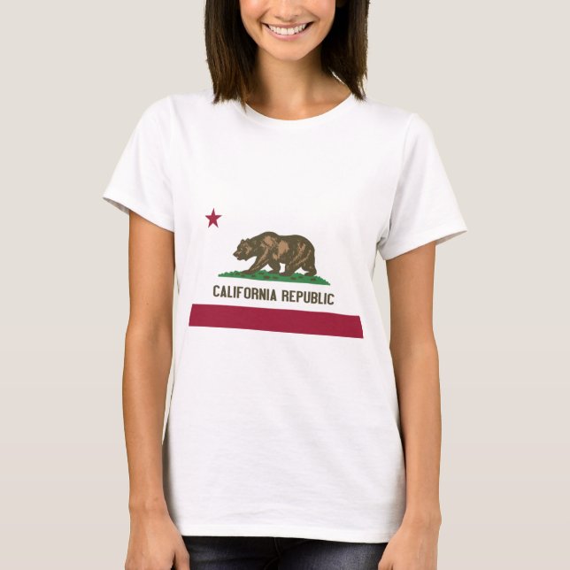 Kalifornien Tee Shirt (Framsida)