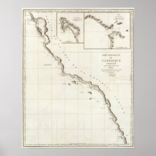 Kalifornien till El Rosario Poster