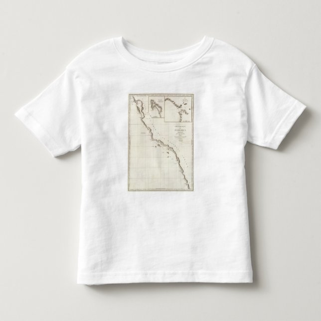 Kalifornien till El Rosario Tee Shirt (Framsida)