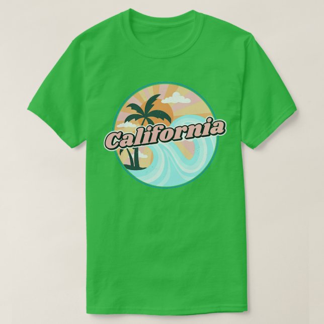 Kalifornien TShirt 10 T Shirt (Design framsida)