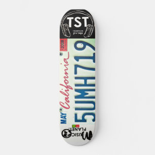 KALIFORNIEN/TST-skateboard Mini Skateboard Bräda 18,5 Cm