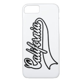 Kalifornien typografi