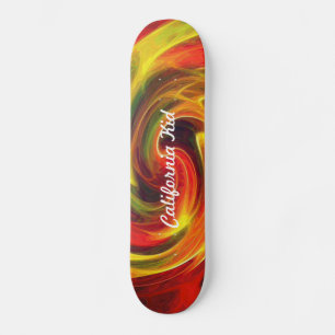 Kalifornien ungeSkateboard Old School Skateboard Bräda 18 Cm