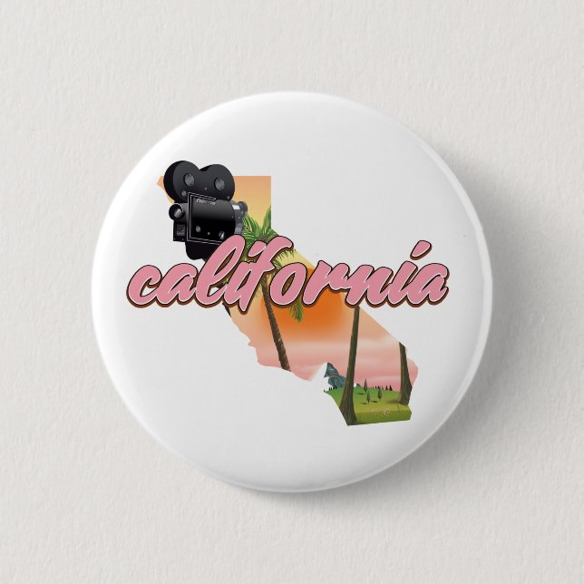 Kalifornien USA kartaffisch Knapp (Framsida)