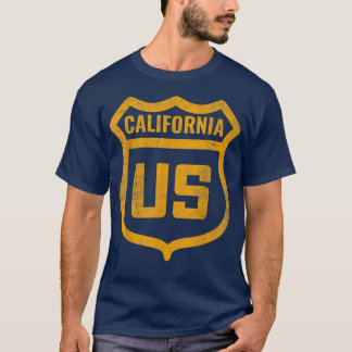 Kalifornien - USA: s hårt västerländska motorvägsö T Shirt