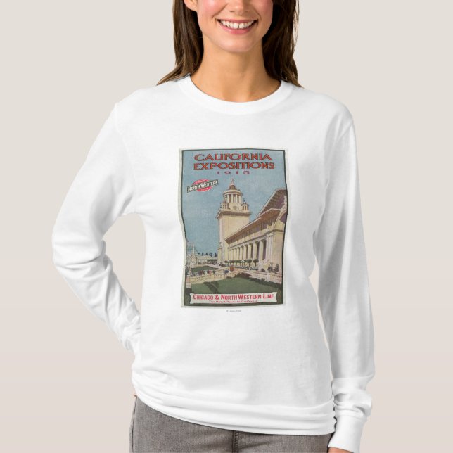 Kalifornien utläggningaffisch #2 t shirt (Framsida)