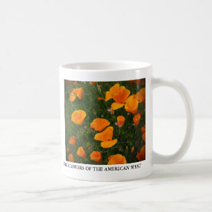 Kalifornien vallmor kaffemugg