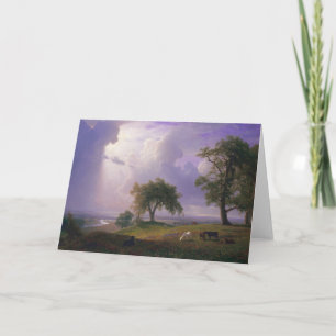 Kalifornien Vår Albert Bierstadt Kort