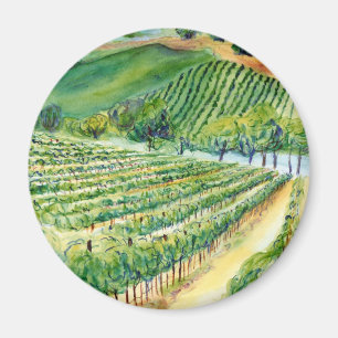 Kalifornien Vineyard Magnet