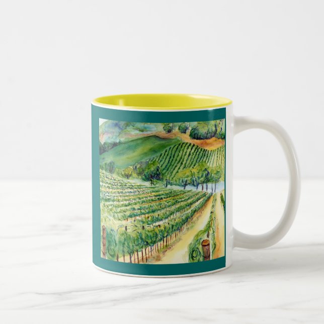 Kalifornien Vineyard Mugg (Höger)