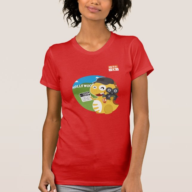Kalifornien VIPKID T-tröja (orangen) Tee (Framsida)