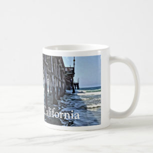 Kalifornien - Vit 330 ml Klassisk Vit Mugg