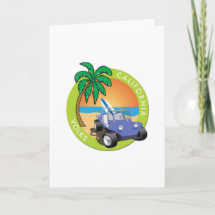 Kalifornien Volks Dune Buggy med Handflatan Kort
