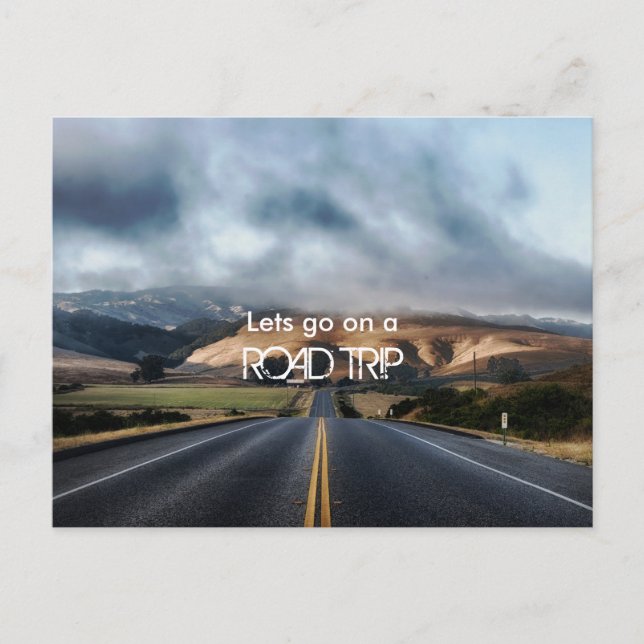 Kalifornien Vykort (Framsida)