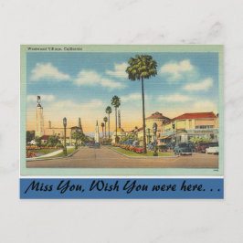 Kalifornien, Westwood Village Vykort