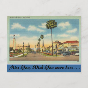 Kalifornien, Westwood Village Vykort
