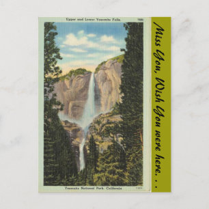 Kalifornien, Yosemite Falls Vykort