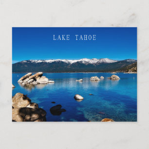 Kaliforniens berg i sjö Tahoe Vykort