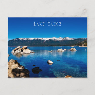 Kaliforniens berg i sjö Tahoe Vykort