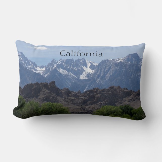 Kaliforniens berg lumbarkudde (Framsida)