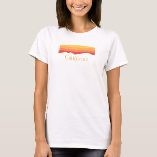 Kaliforniens bergssolnedgång utomhus t shirt