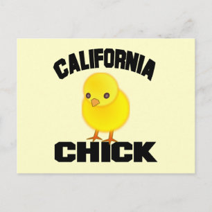 Kaliforniens Chick Vykort