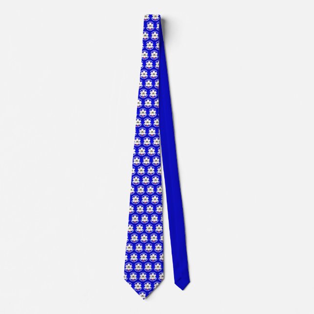 Kaliforniens EMS Star of Life Blue Tie Slips (Framsida)