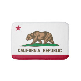 Kaliforniens flagga| björnsbadrum matta