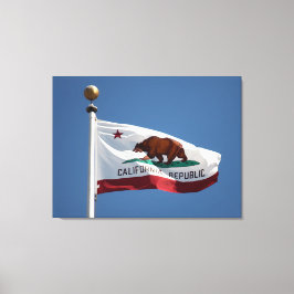Kaliforniens flagga canvastryck