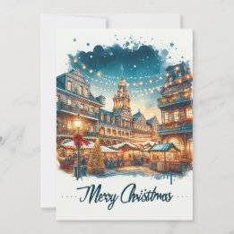 Kaliforniens julfynd: Scenia Helgdag Julkort