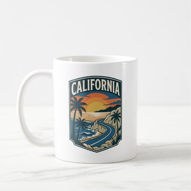 Kaliforniens kustarv kaffemugg (Vänster)