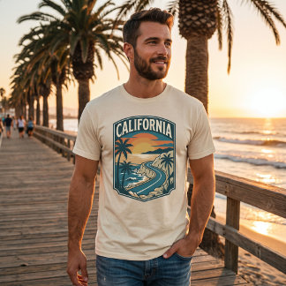 Kaliforniens kustarv t shirt