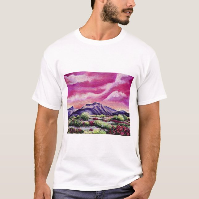 Kaliforniens landskap vid Nefertara T Shirt (Framsida)