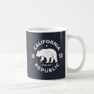Kaliforniens Logotyp Golden State Kaffemugg