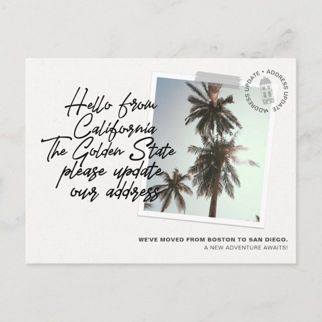 Kaliforniens meddelande om bestämmelseort för Flyt (Framsida)