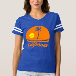 Kaliforniens minsta vektordesign tee shirt