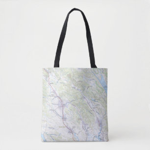 Kaliforniens Napa & Sonoma Vin Land Tote Tygkasse