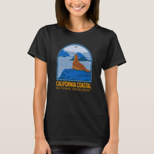 Kaliforniens nationella kustmonument Harbor Seal T T Shirt