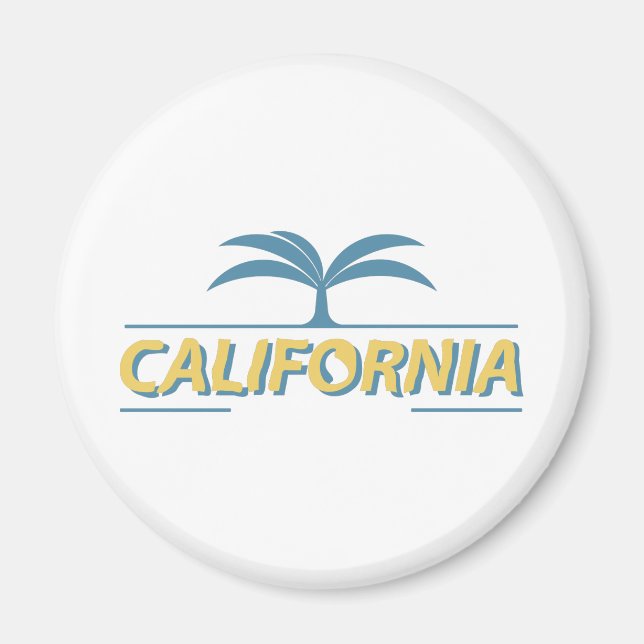 Kaliforniens statstext magnet (Framsidan)
