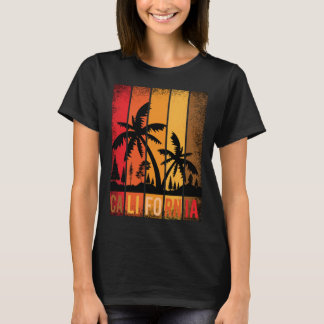 Kaliforniens strand USA, kvinnliga manar-barn T Shirt