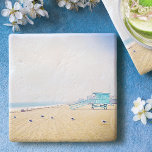 Kaliforniens strandstrand (fiskmås) livvakt stenunderlägg<br><div class="desc">Slappna av med din favoritdryck på den här bedövande pastel-färgad-anpassningsbarna som monogramsten underlägg, allt medan du påminner dig om den färska saltdoften från luft. Exhale och utforska en tom kalifornisk strand. Gör en underbar hemmavärmargåva! Du kan enkelt anpassa den här stenen underlägg. Jag erbjuder också anpassning för alla produkter. Var...</div>