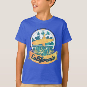 Kaliforniens surfboard tee
