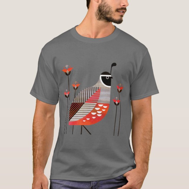 Kalifornientrastklocka T Shirt (Framsida)