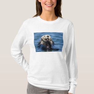 Kalifornisk havsutter (Enhydra lutris) putsar T Shirt