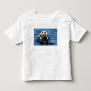 Kalifornisk havsutter (Enhydra lutris) putsar T Shirt