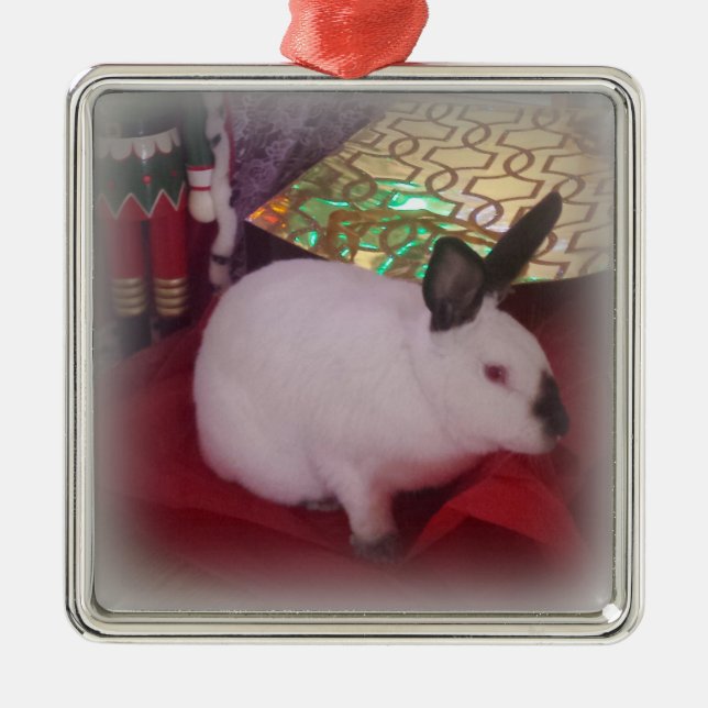 Kalifornisk jul julgransprydnad metall (Framsidan)