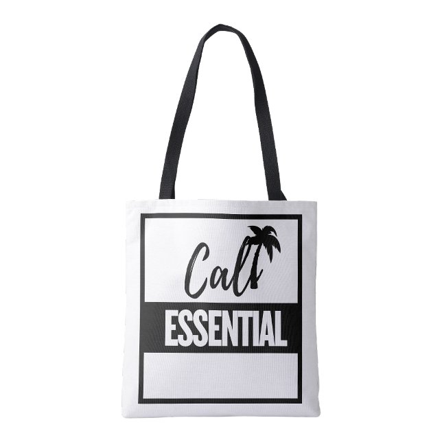 Kalifornisk livsstil-essens tygkasse (California lifestyle essential tote bag)